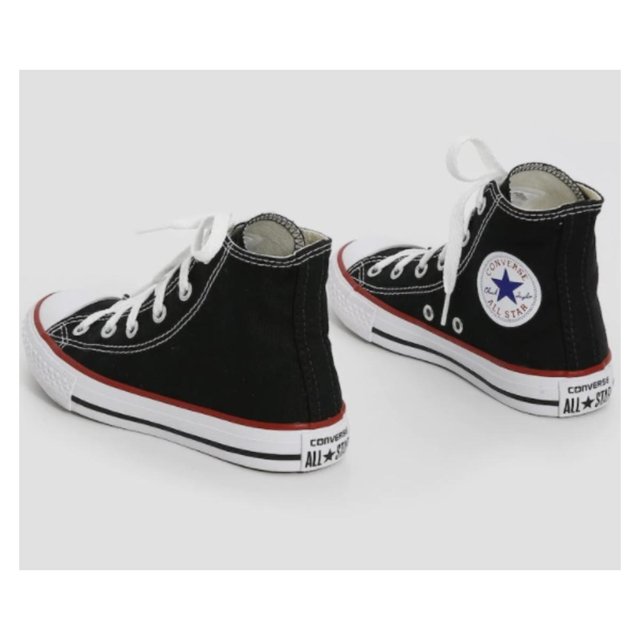 Tenis All Star Cano Alto Preto CK00040007