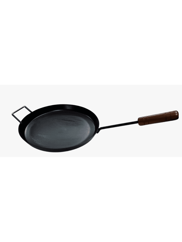Chapa Disco de Arado Aço 40 cm com borda e cabo de madeira | Xpeto ...