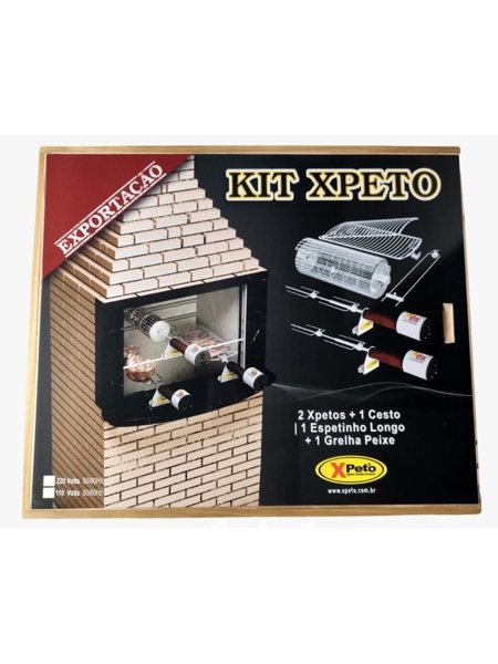 Xpeto Premium Kit Completo Caixa Madeira