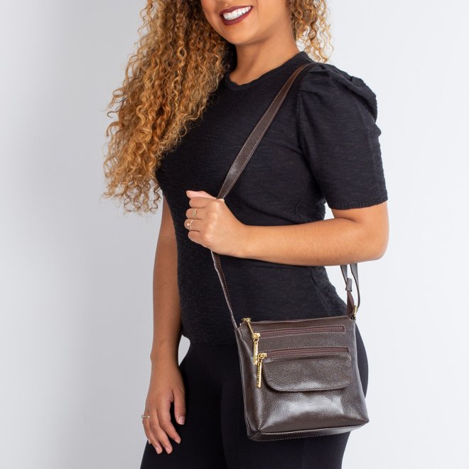 corey crossbody fossil bolsa