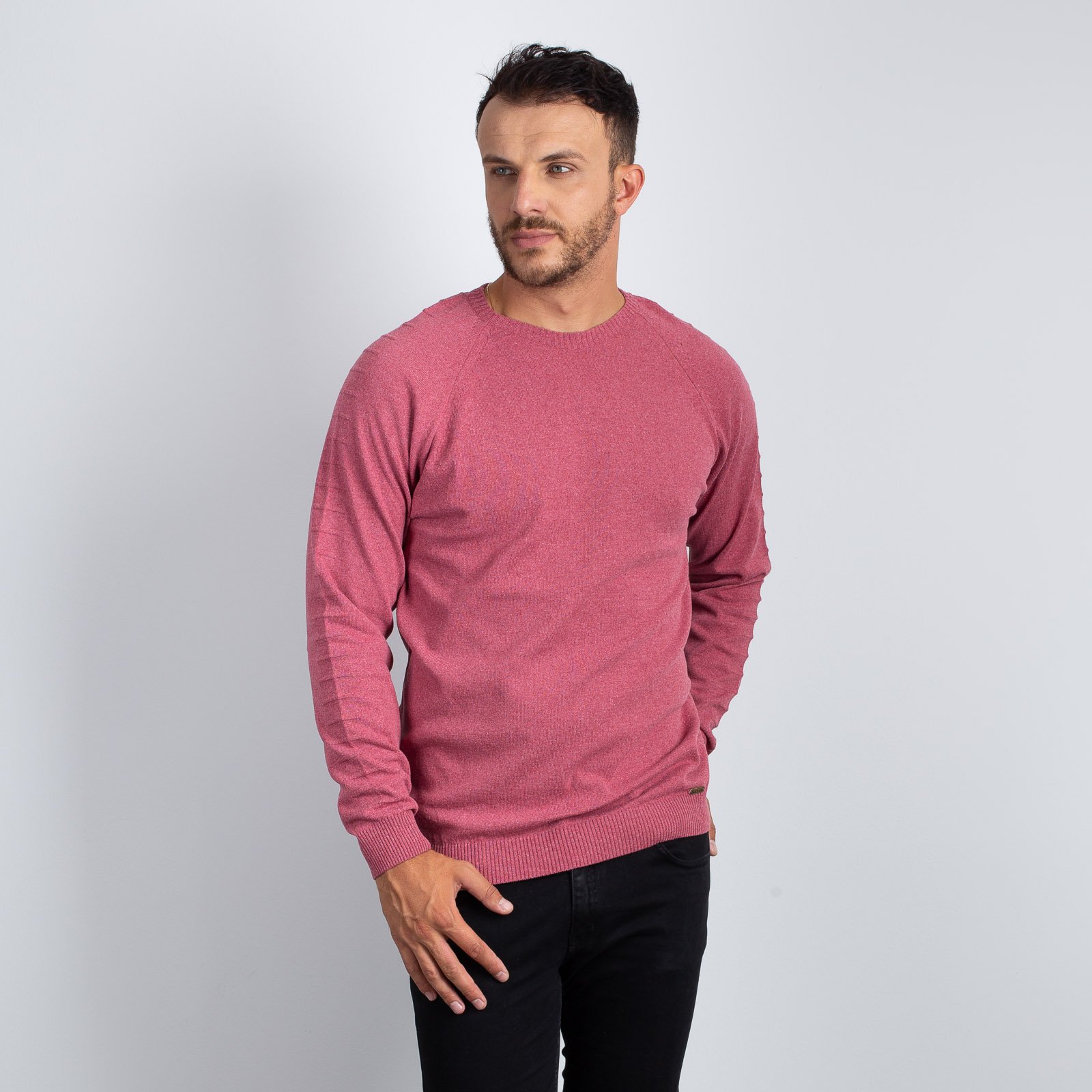 blusa malha masculina