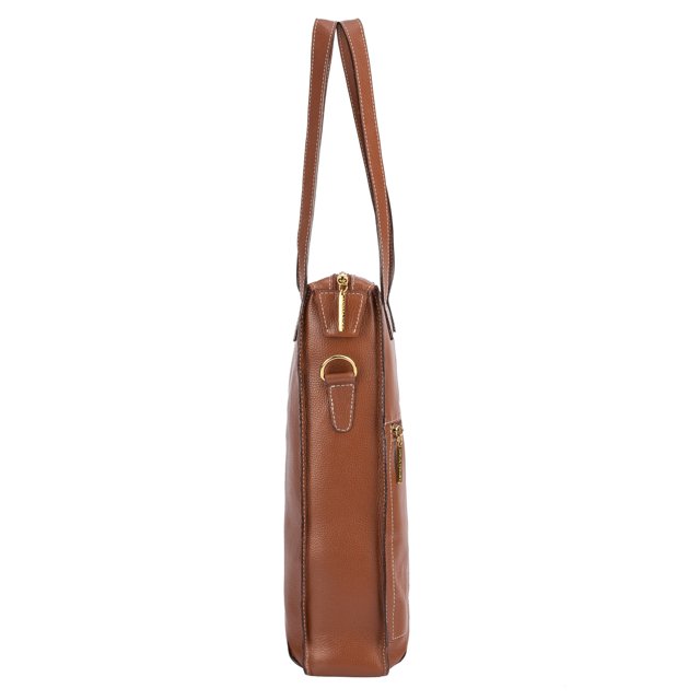 cognac laptop bolsa