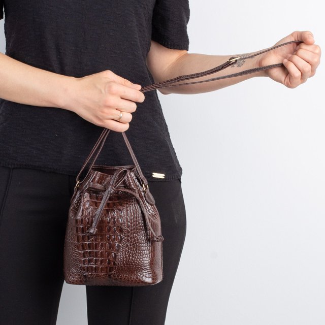 snakeskin mini bolsa