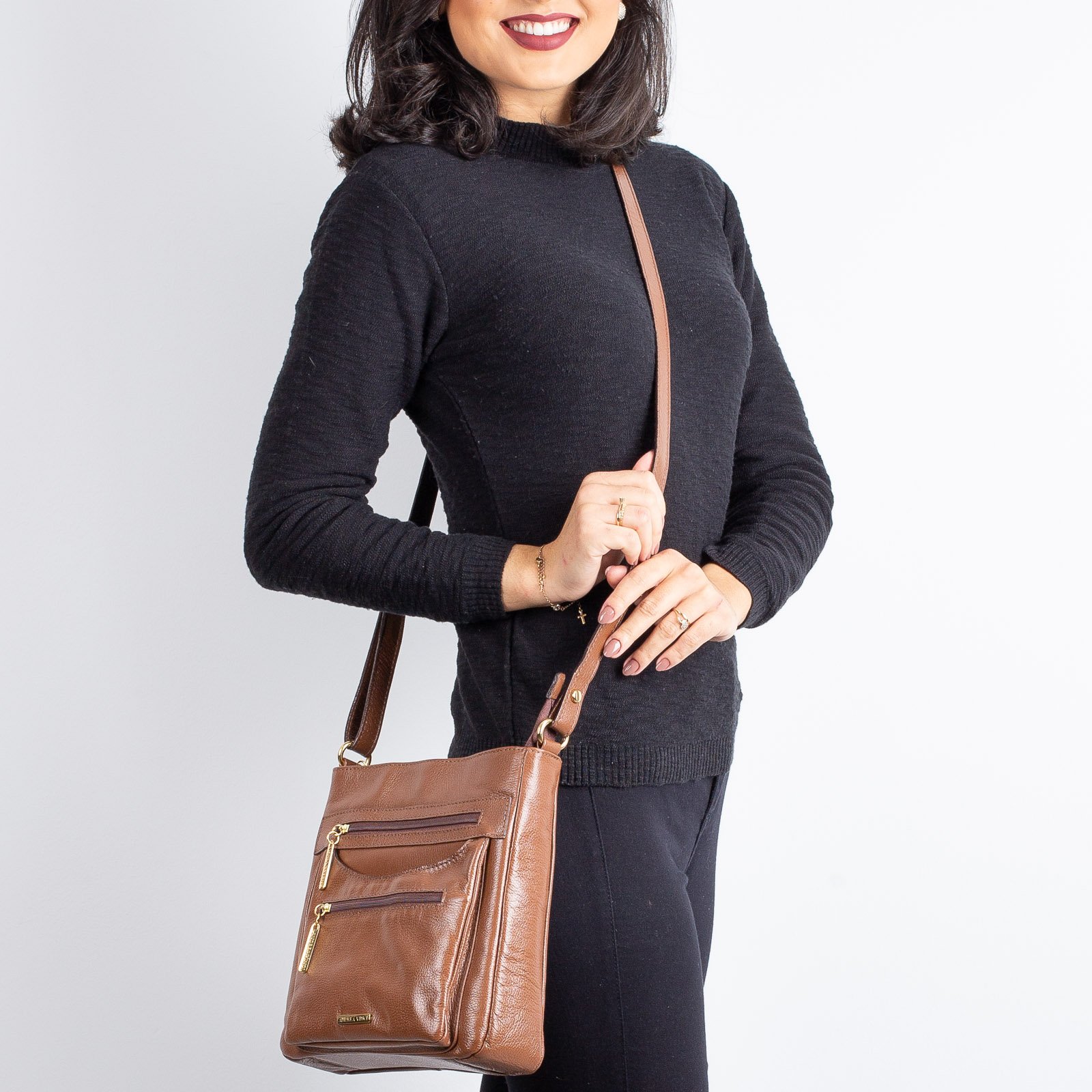 corey crossbody fossil bolsa