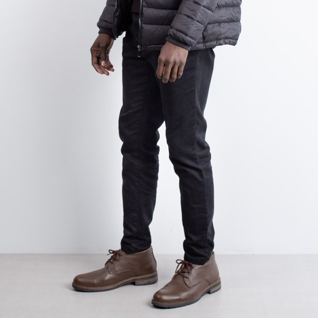 Sapato cano alto masculino de couro com cadarço 3820 | Enluaze - Acessórios  em Couro e Malhas da Serra Gaúcha