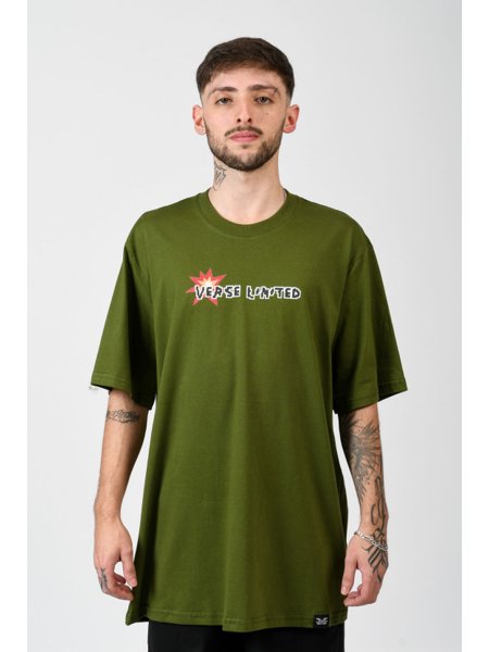 Camiseta Verse Mind Blow Verde Escuro 