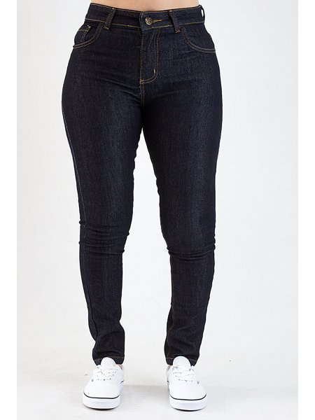 Calça Jeans Feminina Verse Limited Skinny Jeans Escuro