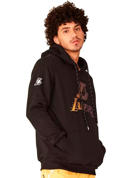 black moletom com capuz street style