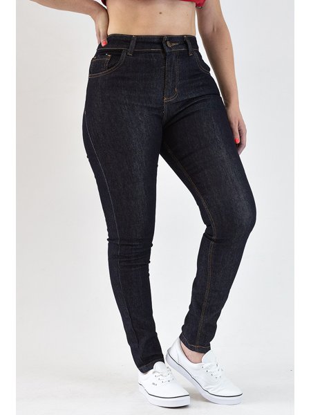Calça Jeans Feminina Verse Limited Skinny Jeans Escuro