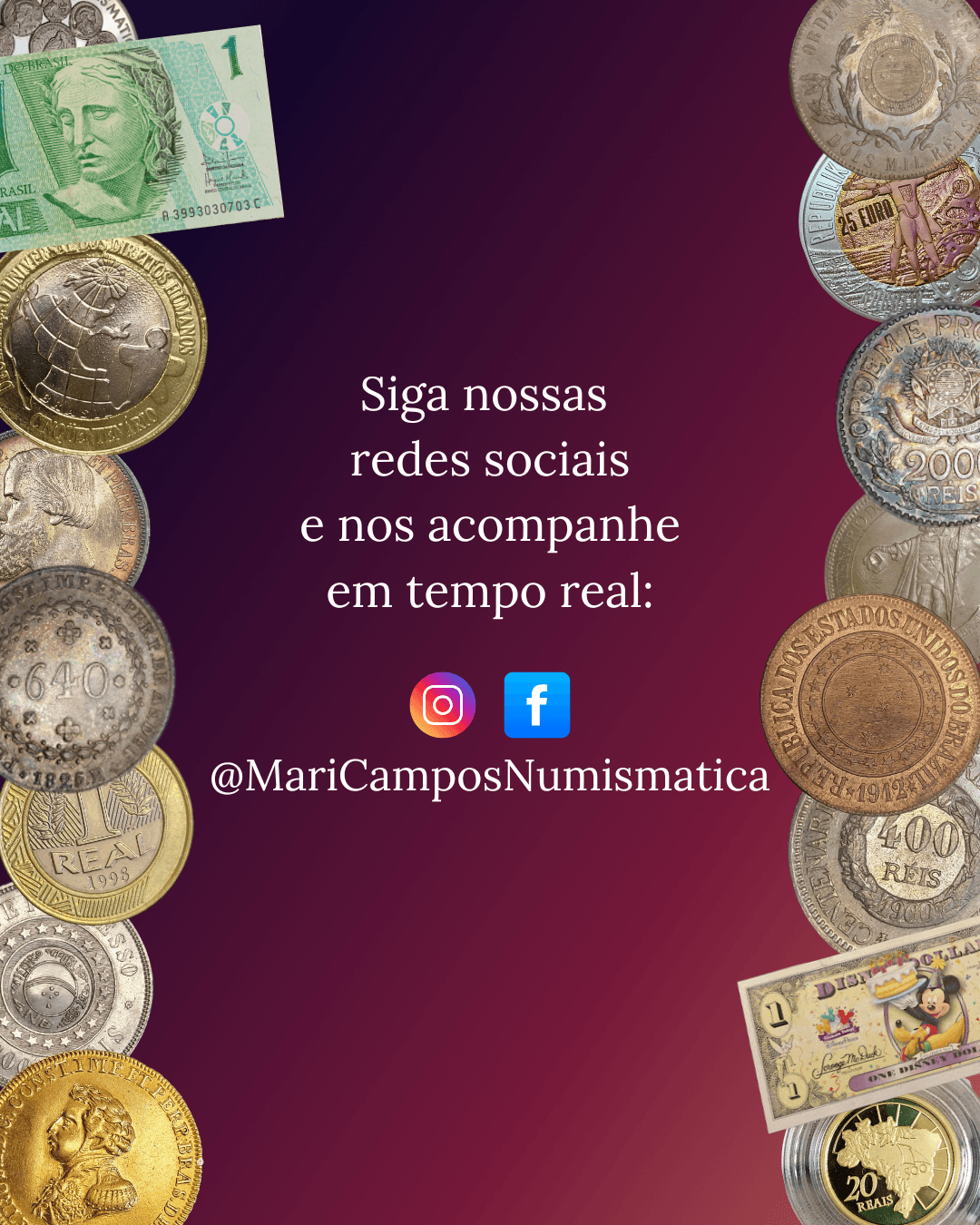 Kro:nos (MaRiA) 激レア‼️ Mariana Campos Numismática | Sua reserva numismática