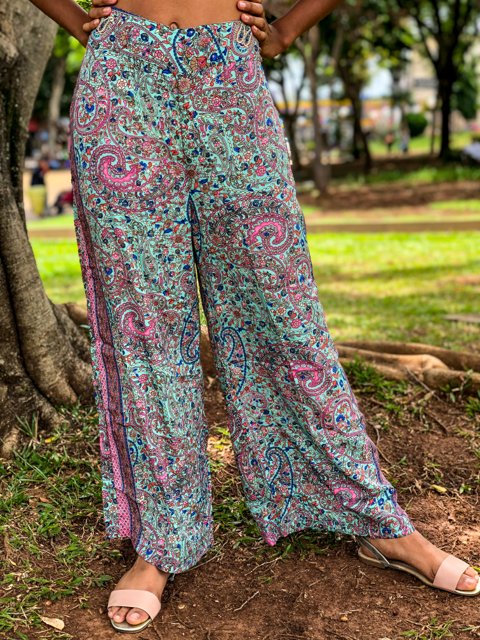 Calça hippie sales