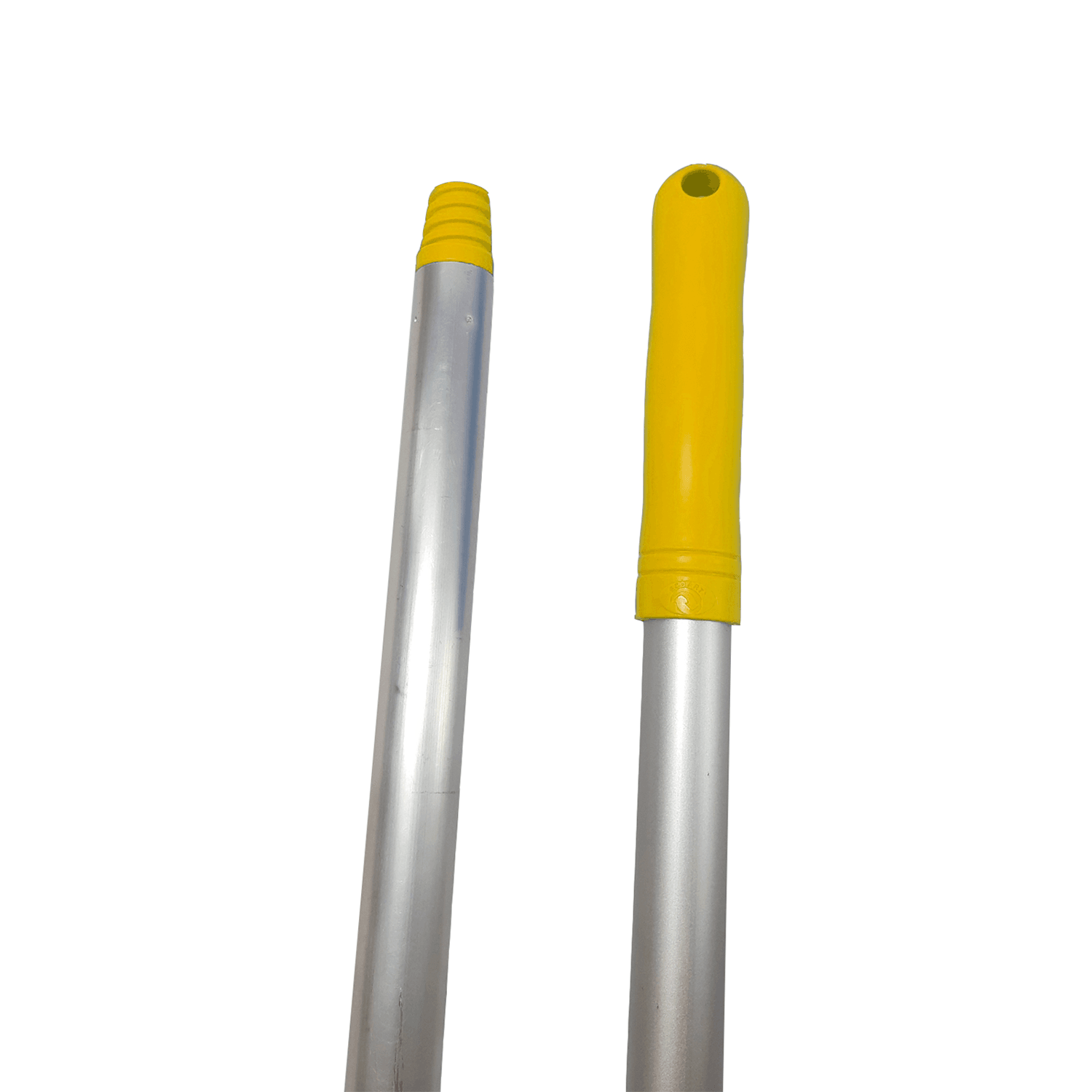 CABO DE ALUMÍNIO C/ PUNHO E ROSCA 140CM – AMARELO
