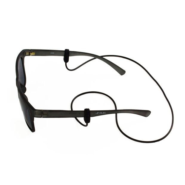 Cordinha para óculos JFsun longo meio da haste preto