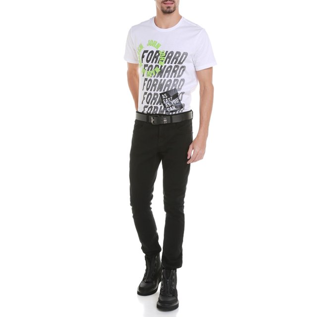 Calca Jeans John John Masculina Skinny Kota Preta Dixen Calca Jeans John John Masculina Skinny Kota Preta Dixen