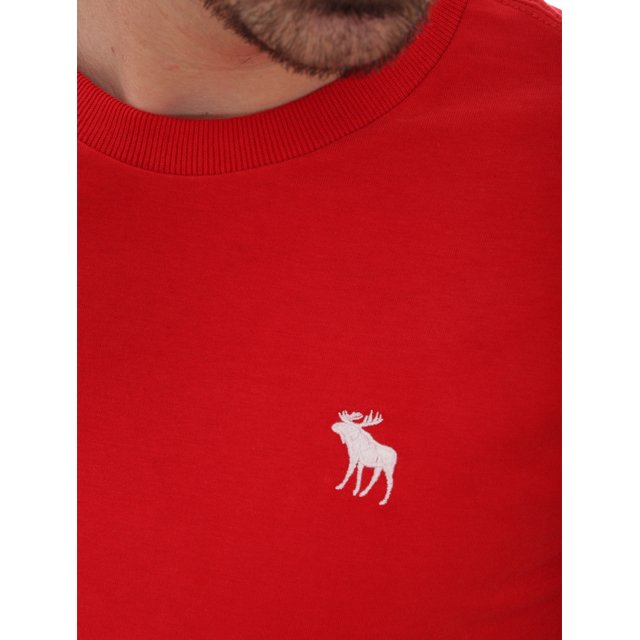 abercrombie vermelha