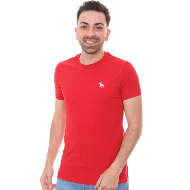 abercrombie vermelha