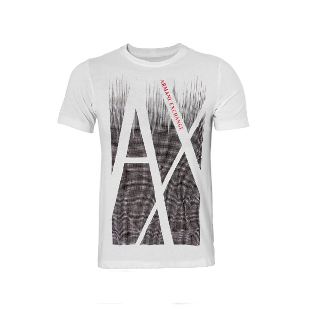 camiseta armani exchange branca