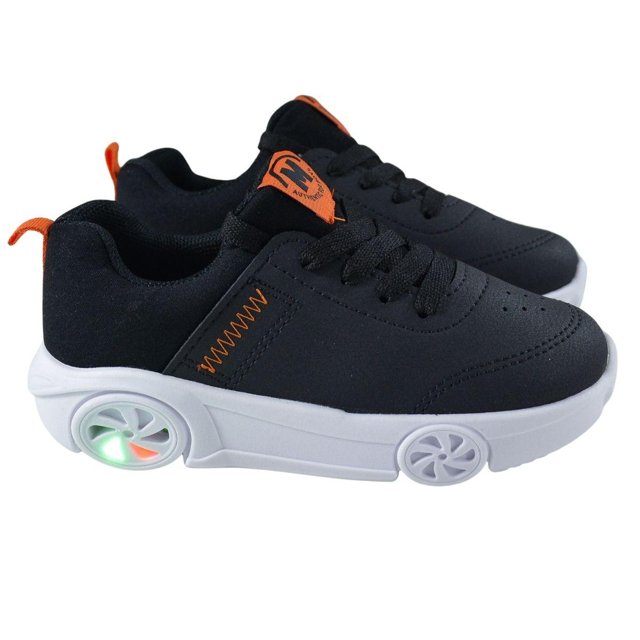 TENIS MENINO MOLEKINHO RODINHAS COM LED Loja Mond