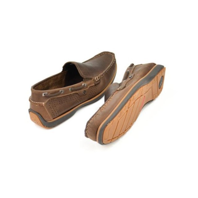 SAPATO MOCASSIM MASC PEGADA 141002 DRIVE COURO 19752 Loja Mond