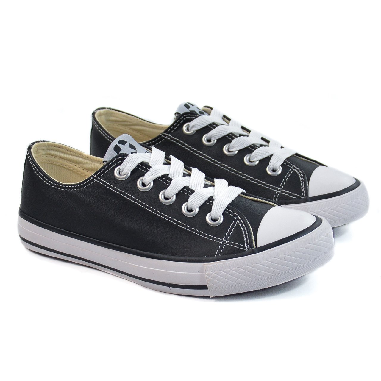TENIS STREET STAR ST0142 COURO LOW 96960 | Loja Mond