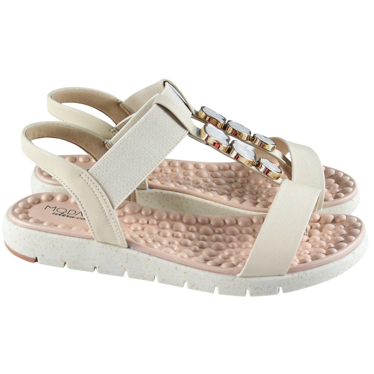 SANDALIA FEMININA MODARE 7162.219 FLOATHER | Loja Mond