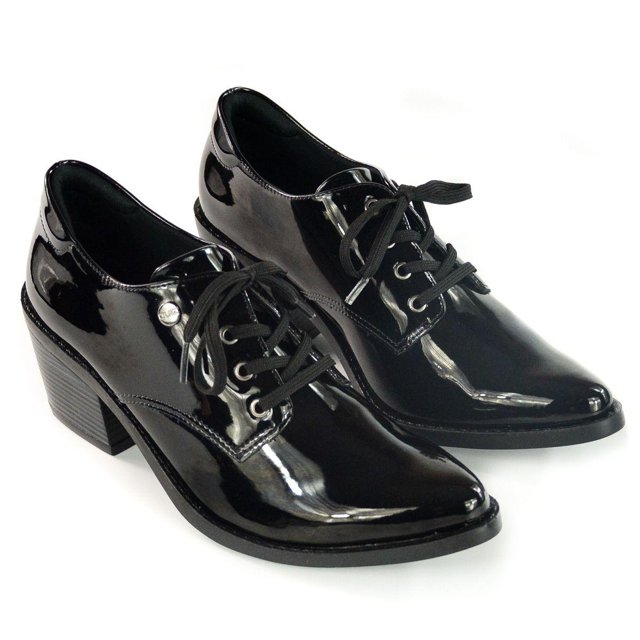 Oxford Mocassim Beira Rio Verniz Preto Store Sapato Sapato Oxford