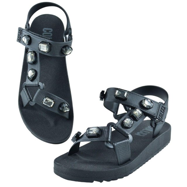 SANDALIA PAPETE FEMININA COLCCI BRANCO OFF CHAR