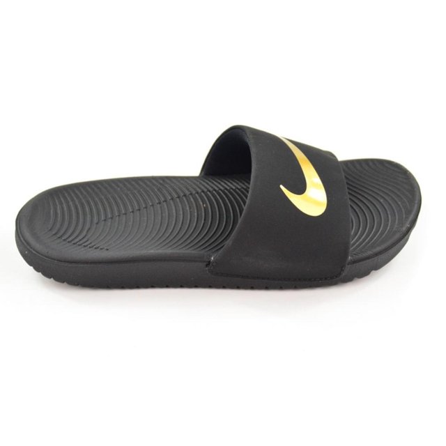 Nike Kawa Chinelo Nike Preto E Dourado CHINELO SLIDE NIKE KAWA