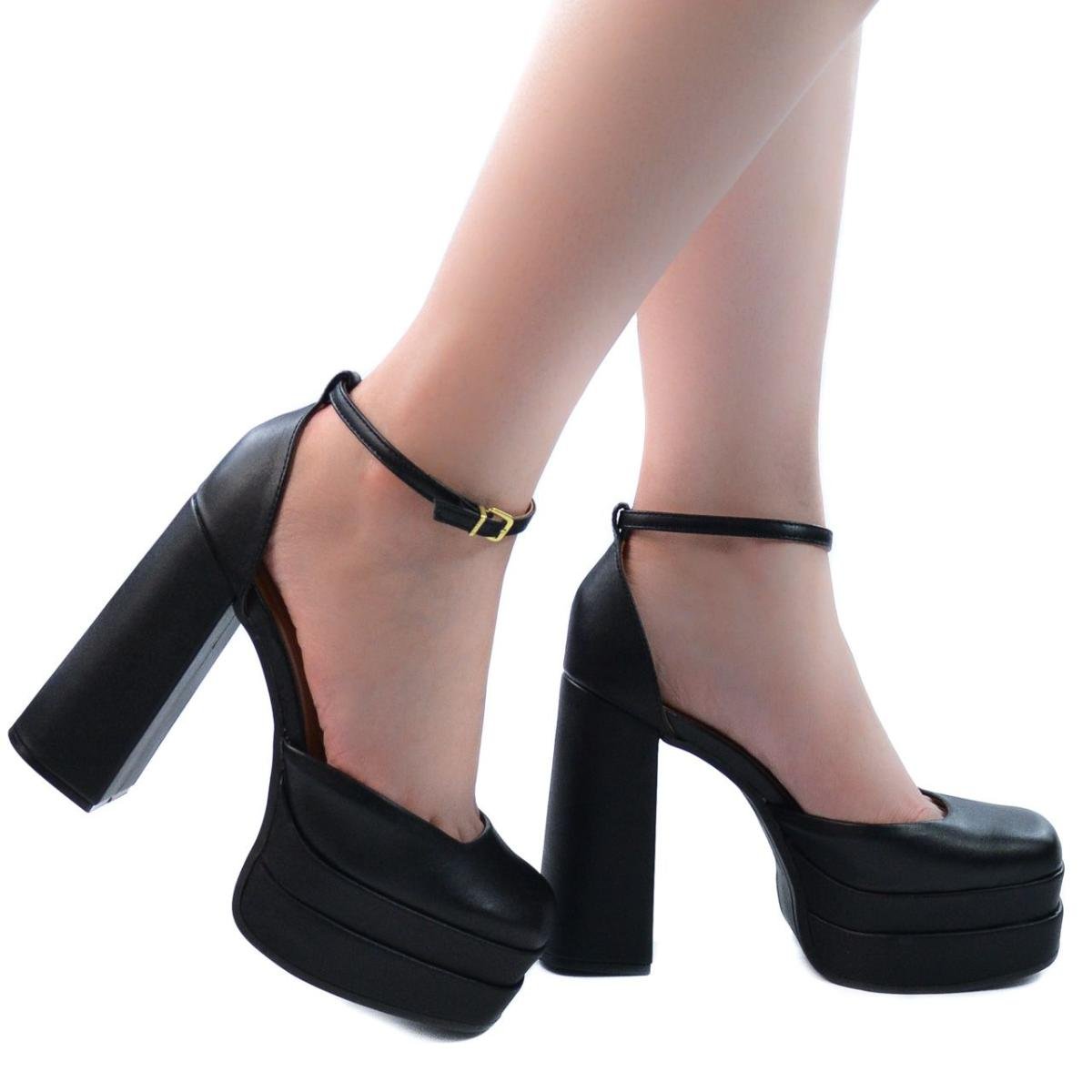 SAPATO FEM VIZZANO 1395.101 HIGH HEEL PLATAFORMA | Loja Mond