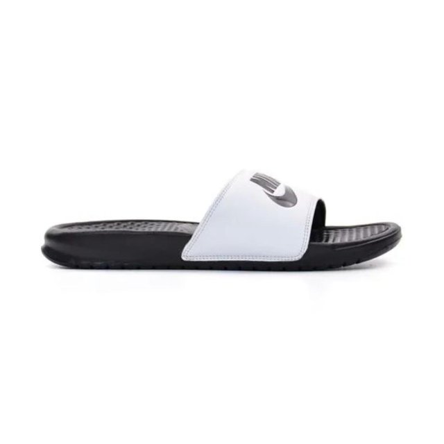 CHINELO SLIDE NIKE 343880 100 BENASSI BRANCO 90849 Loja Mond