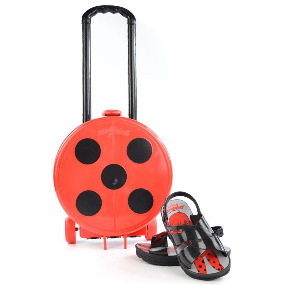 Sandalia ladybug best sale com maleta