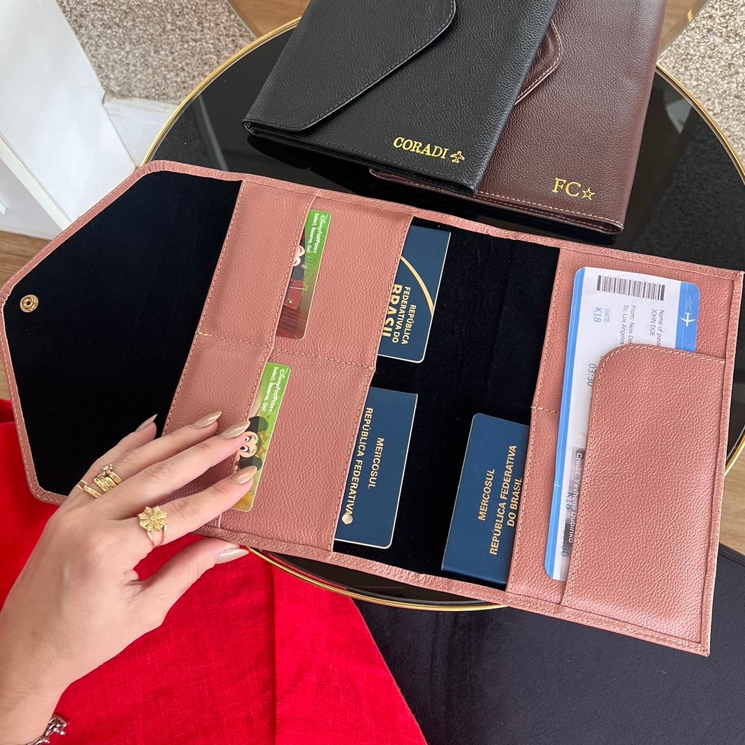 Porta Passaporte Família | Little Bee