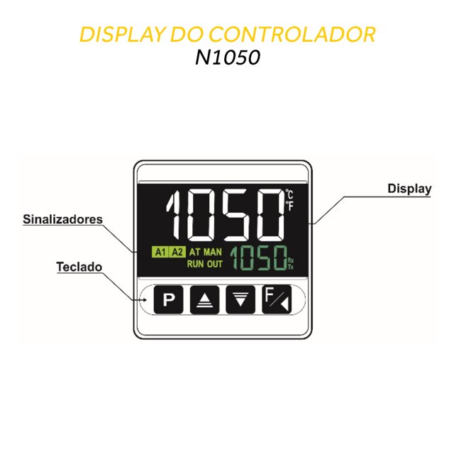 Controlador de Temperatura N1050-PR (24V)