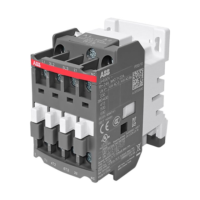 Contator ABB 9A 220Vca 1NF - AX09-30-01-75 (1SBL901074R7501) | Heldt ...