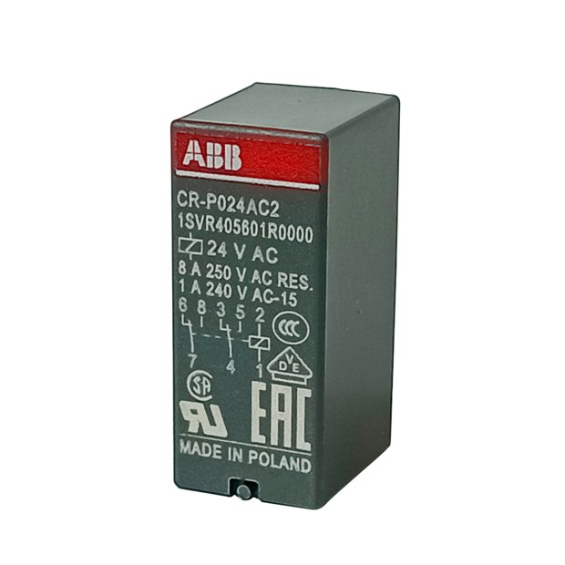 Relé de Interface 2NAF 24Vca 8A - CR-P024AC2 | RH Materiais Elétricos ...
