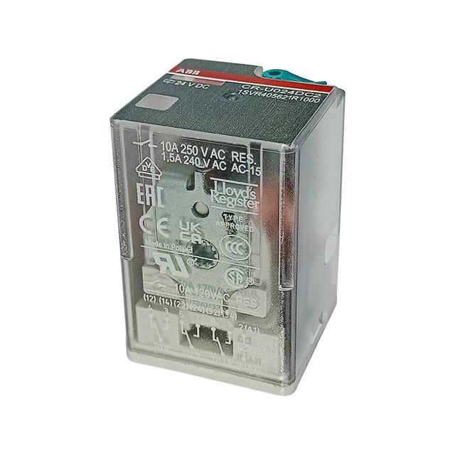 Relé de Interface 2NAF 24Vcc 10A - CR-U024DC2 | Heldt Soluções ...
