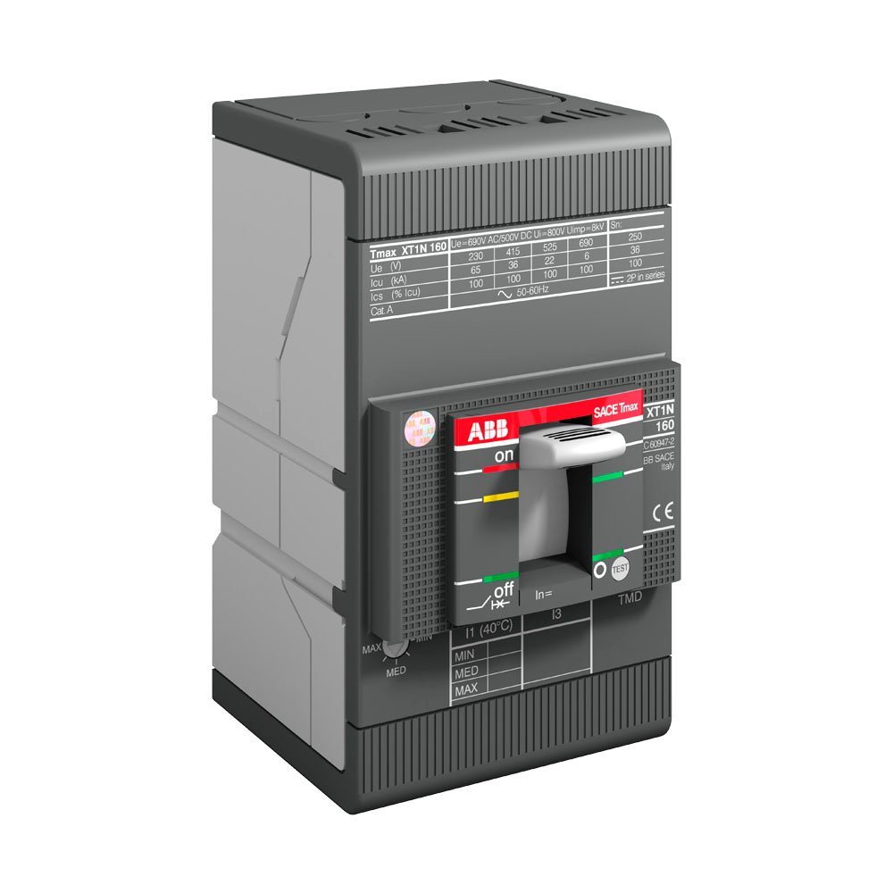 Disjuntor Caixa Moldada TMax 3 Polos - XT1N 160 TMD 50A | Heldt
