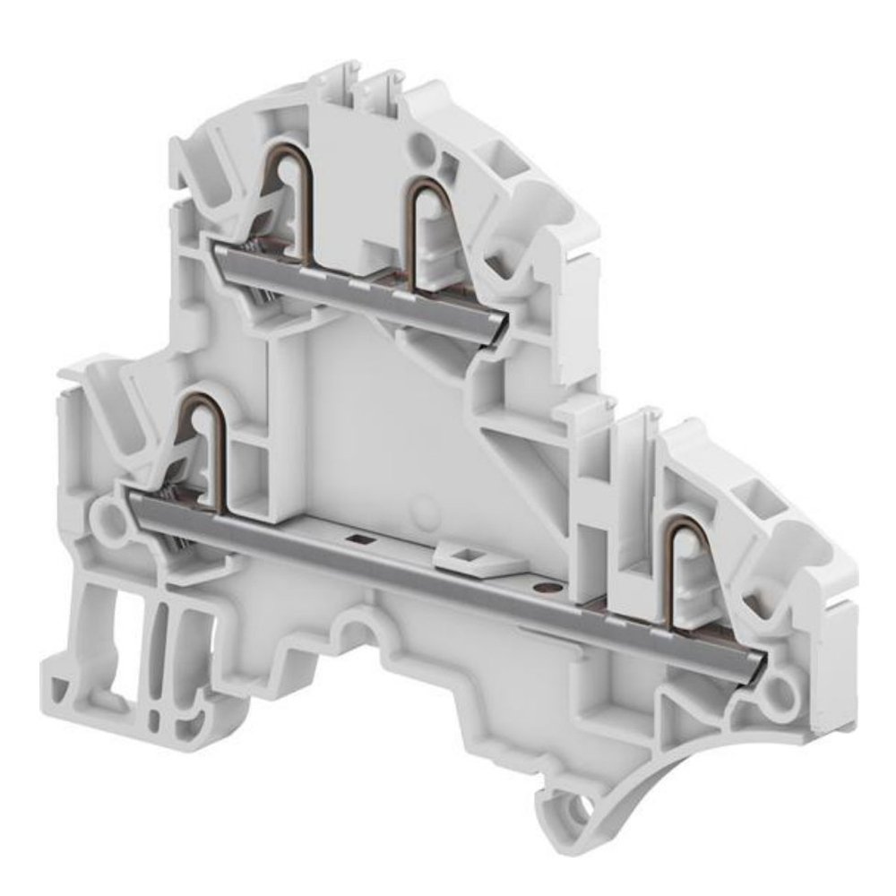 Borne Mola Duplo 2,5mm - ZK2,5-D2 (1SNK705210R0000) | Heldt