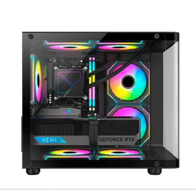 GABINETE GAMER HAYOM - GB1796 C/ 4 FANS