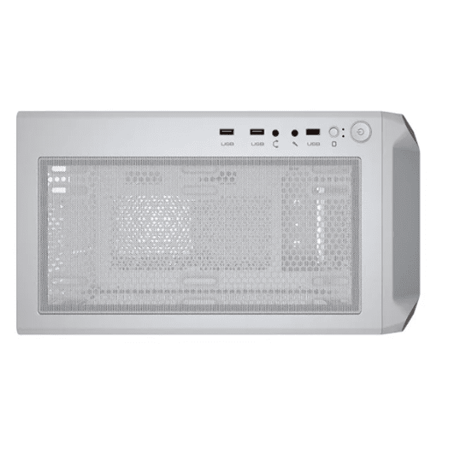 Gabinete Gamer Cougar Archon 2 Mesh RGB, Mid Tower, Vidro Temperado, ATX, White, Sem Fonte, Com 3 Fans, 385CC50.0002