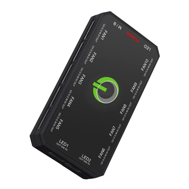 Kit Fan Com 3 Unidades OnePower Radiant X3, ARGB, 120mm, Black, Com Controladora