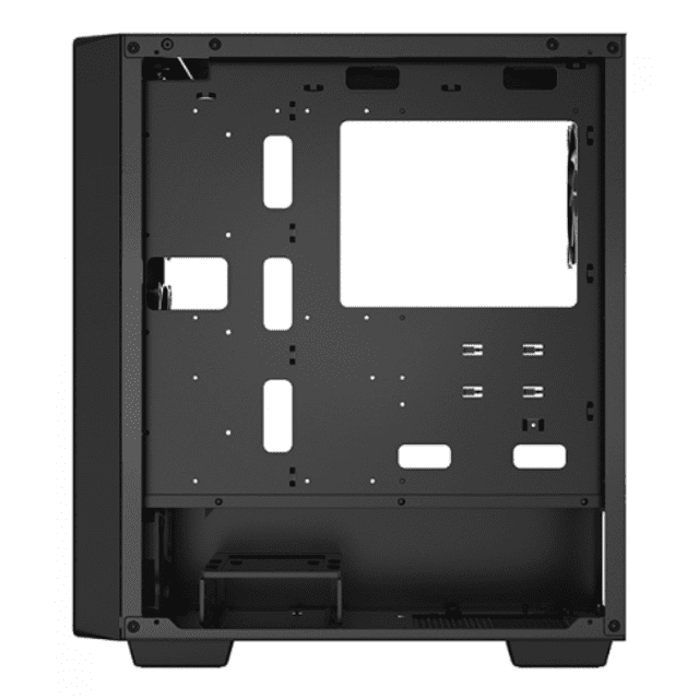 Gabinete Gamer DeepCool CC560, Black, Mid Tower, Vidro Temperado, ATX, Sem Fonte, Com 4 Fans, R-CC560-BKGAA4-G-1
