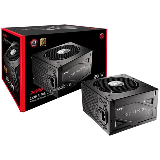 FONTE XPG CORE REACTOR, 850W, 80 PLUS GOLD MODULAR