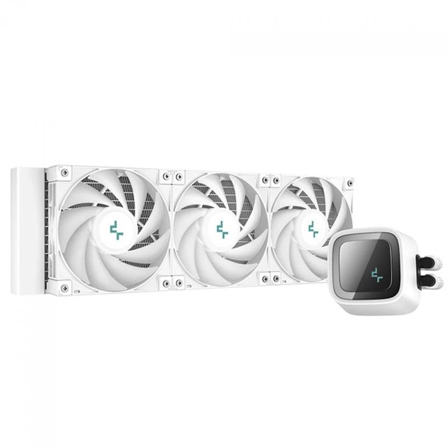 Water Cooler DeepCool BRANCO LS720, LED/RGB, 360mm, Intel e AMD