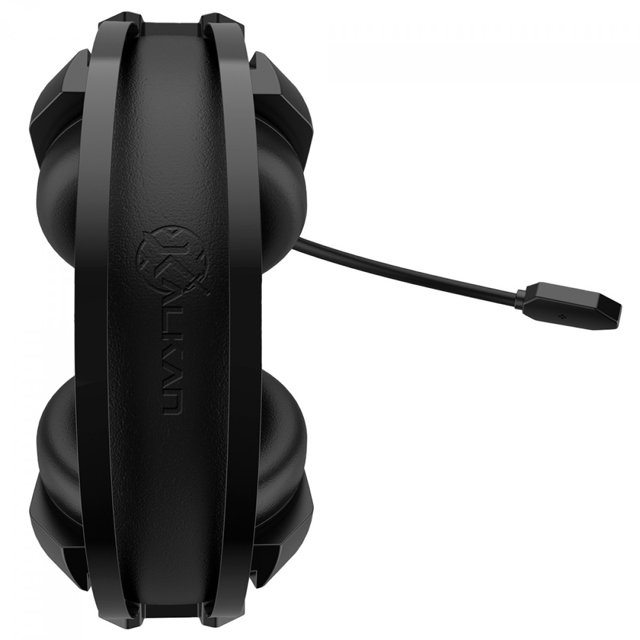 Headset Gamer Kalkan Hugin RGB Preto USB + 3.5mm KLK00021