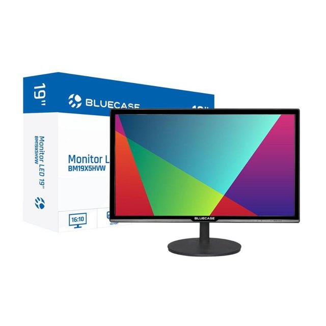 Monitor Led Bluecase 19" Polegadas Bm19x5hvw Hdmi Vga