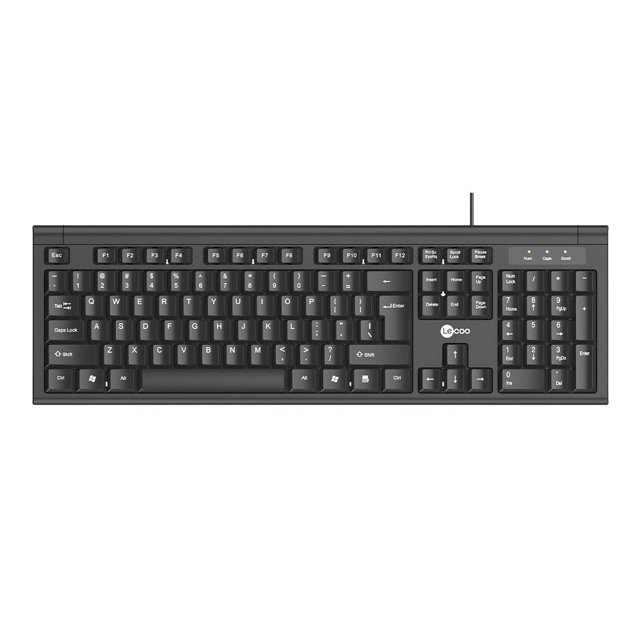TECLADO OFFICE USB KB101 LECOO