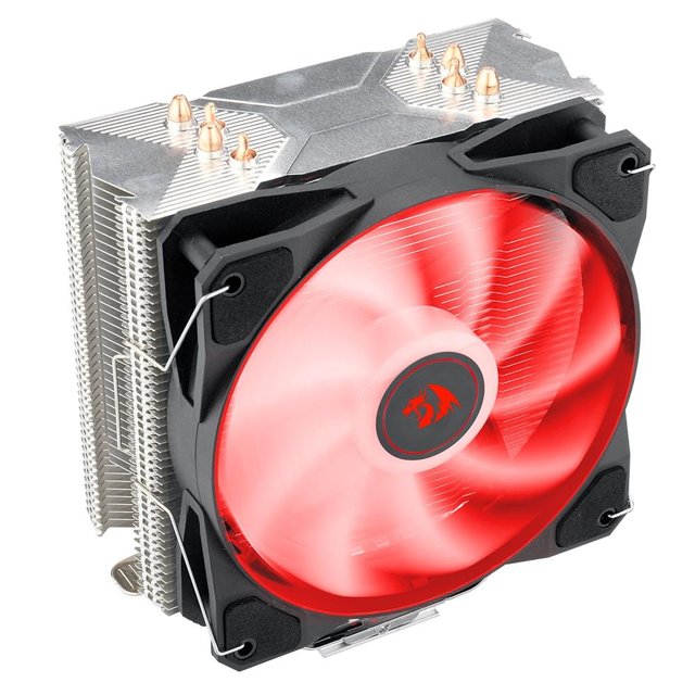 AIR COOLER Redragon Tyr, LED Vermelho, Intel e AMD, 120mm