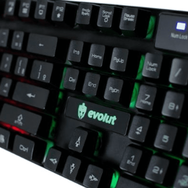 Teclado Gamer Evolut Hawke Eg 206 Rgb Tibuff 9050