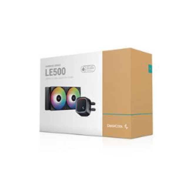 Water Cooler DeepCool LE500, RGB, 240mm, Intel e AMD - R-LE500-BKLNMC-G-1